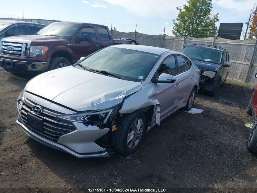 KMHD84LF6KU829678 2019 HYUNDAI ELANTRA - Image 2