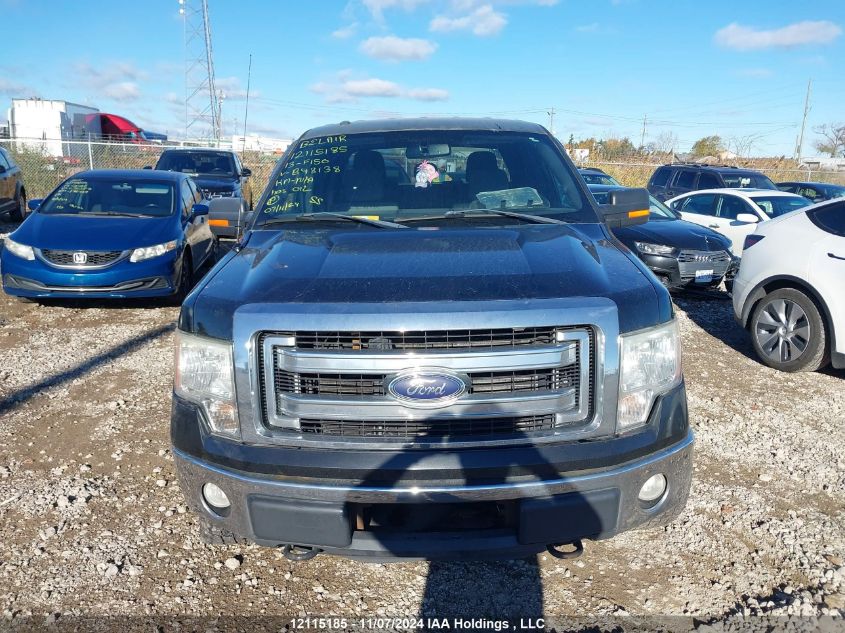 2013 Ford F-150 VIN: 1FTFW1EF1DFB48138 Lot: 12115185