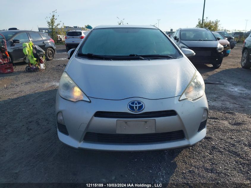 2012 Toyota Prius C Technology VIN: JTDKDTB34C1503177 Lot: 12115189