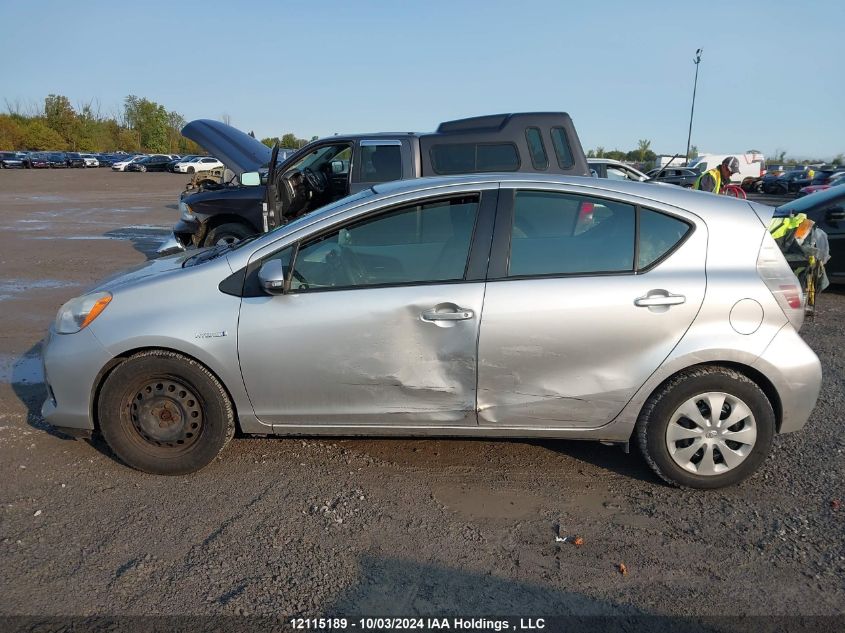 2012 Toyota Prius C Technology VIN: JTDKDTB34C1503177 Lot: 12115189