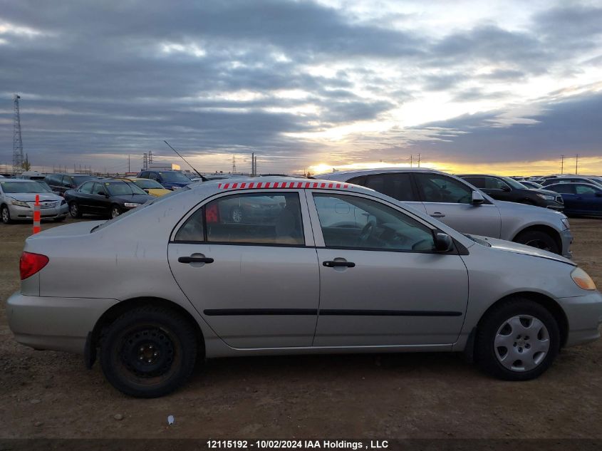 2003 Toyota Corolla Ce/Le/Sport VIN: 2T1BR32E53C736127 Lot: 12115192