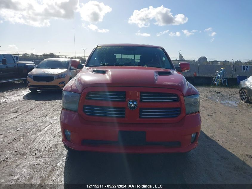 2014 Ram 1500 Sport VIN: 1C6RR7MT8ES392545 Lot: 12115211