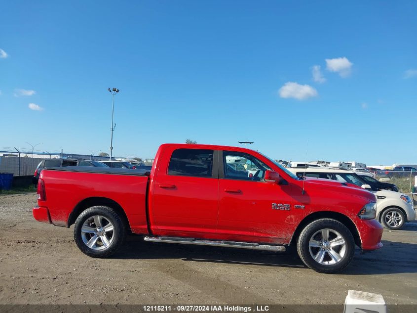 2014 Ram 1500 Sport VIN: 1C6RR7MT8ES392545 Lot: 12115211