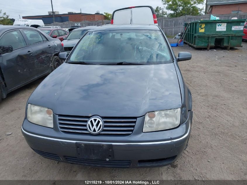 2004 Volkswagen Jetta Sedan VIN: 3VWSE29MX4M117709 Lot: 12115219