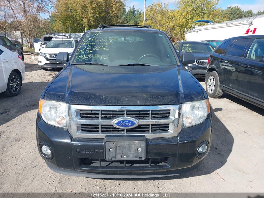 2012 Ford Escape Xlt VIN: 1FMCU0D74CKB58791 Lot: 12115227