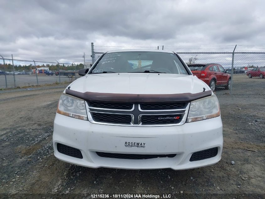 2013 Dodge Avenger VIN: 1C3CDZAB2DN586803 Lot: 12115236