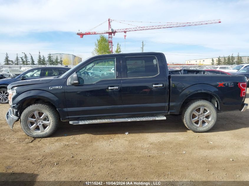 1FTEW1EP9JKE53796 2018 Ford F-150 Xlt