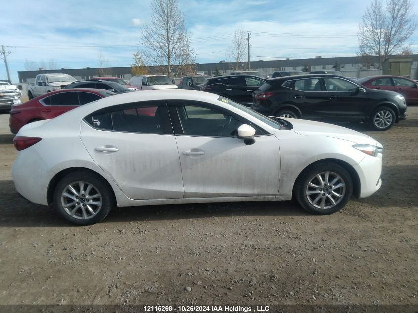 2017 Mazda 3 Touring VIN: JM1BN1V72H1117008 Lot: 12115268