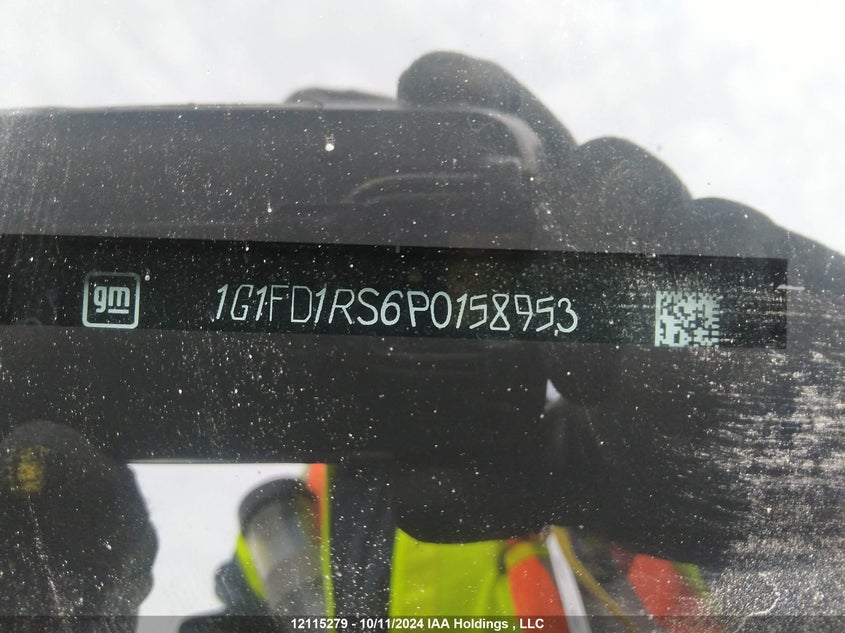 2023 Chevrolet Camaro VIN: 1G1FD1RS6P0158953 Lot: 12115279