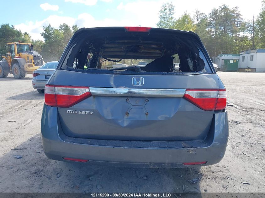 5FNRL5H45BB510254 2011 Honda Odyssey Ex