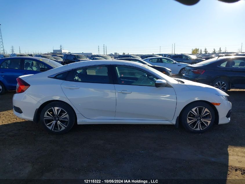 2018 Honda Civic Ex VIN: 2HGFC1F49JH100405 Lot: 12115322