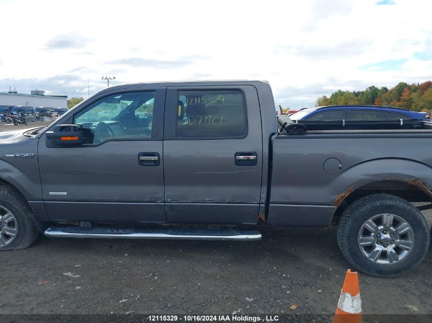 2012 Ford F-150 VIN: 1FTFW1ET8CKD71921 Lot: 12115329