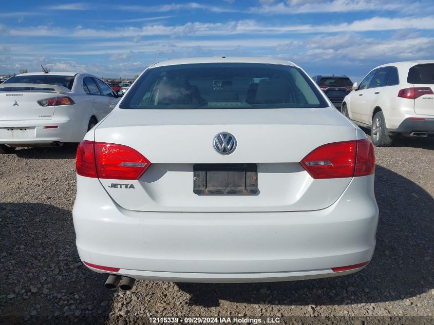 2014 Volkswagen Jetta S VIN: 3VW2K7AJ9EM274141 Lot: 12115339