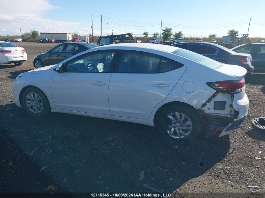 2019 Hyundai Elantra Essential VIN: KMHD74LFXKU778219 Lot: 12115345