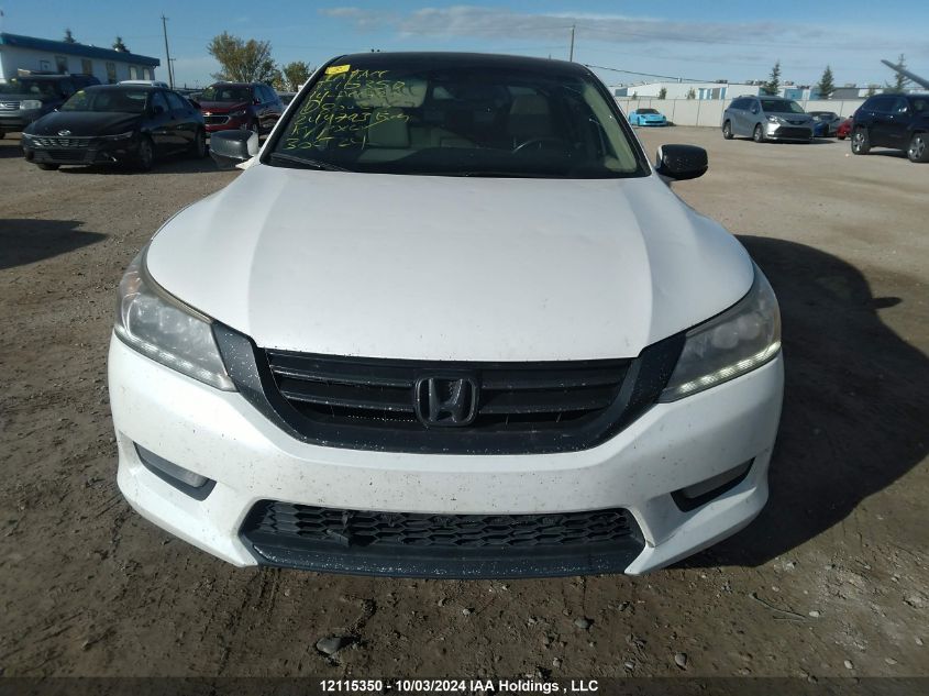 2014 Honda Accord Sedan VIN: 1HGCR3F94EA800216 Lot: 12115350