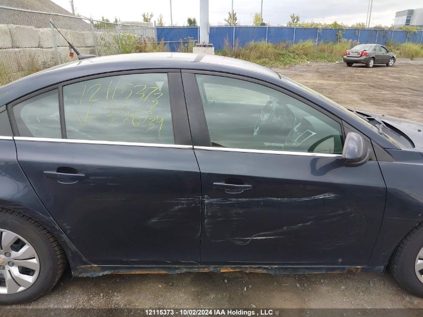 1G1PC5SB2E7356734 2014 Chevrolet Cruze