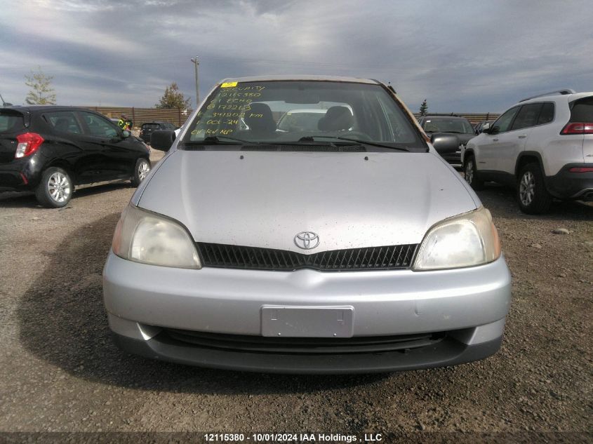 2001 Toyota Echo VIN: JTDBT123310172263 Lot: 12115380