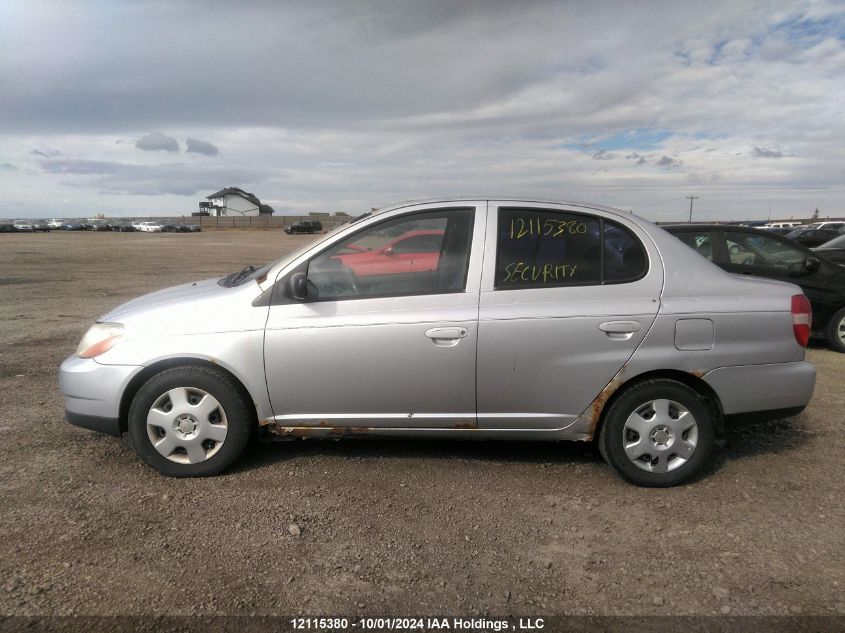 2001 Toyota Echo VIN: JTDBT123310172263 Lot: 12115380