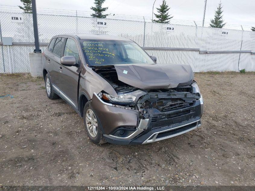 2019 Mitsubishi Outlander VIN: JA4AZ2A36KZ602974 Lot: 12115384