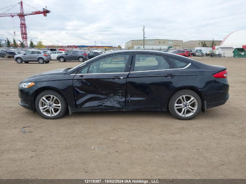 2018 Ford Fusion Se VIN: 3FA6P0H75JR258304 Lot: 12115387