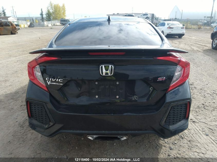 2019 Honda Civic Si Si VIN: 2HGFC1E54KH201119 Lot: 12115400