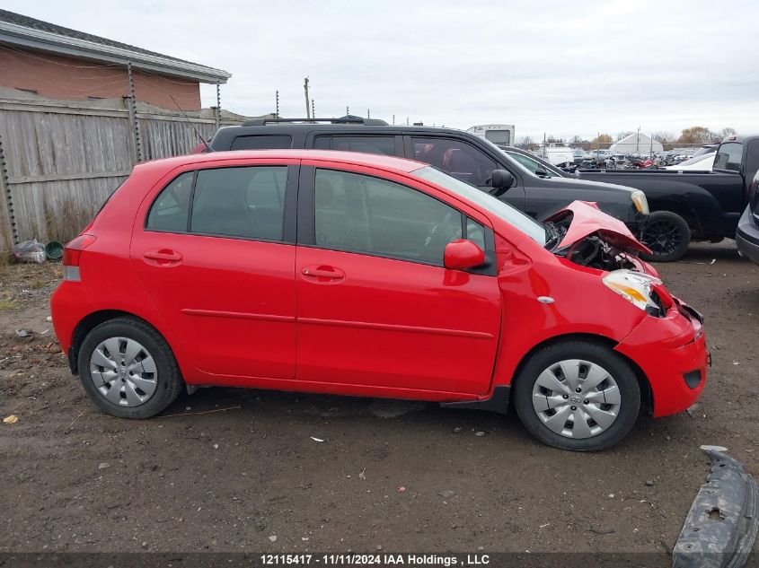 2011 Toyota Yaris VIN: JTDKT4K33B5339307 Lot: 12115417