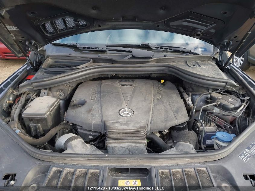 2015 Mercedes-Benz Ml-Class VIN: 4JGDA2EB6FA503857 Lot: 12115420