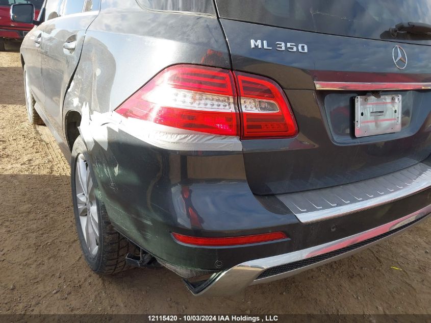 2015 Mercedes-Benz Ml-Class VIN: 4JGDA2EB6FA503857 Lot: 12115420