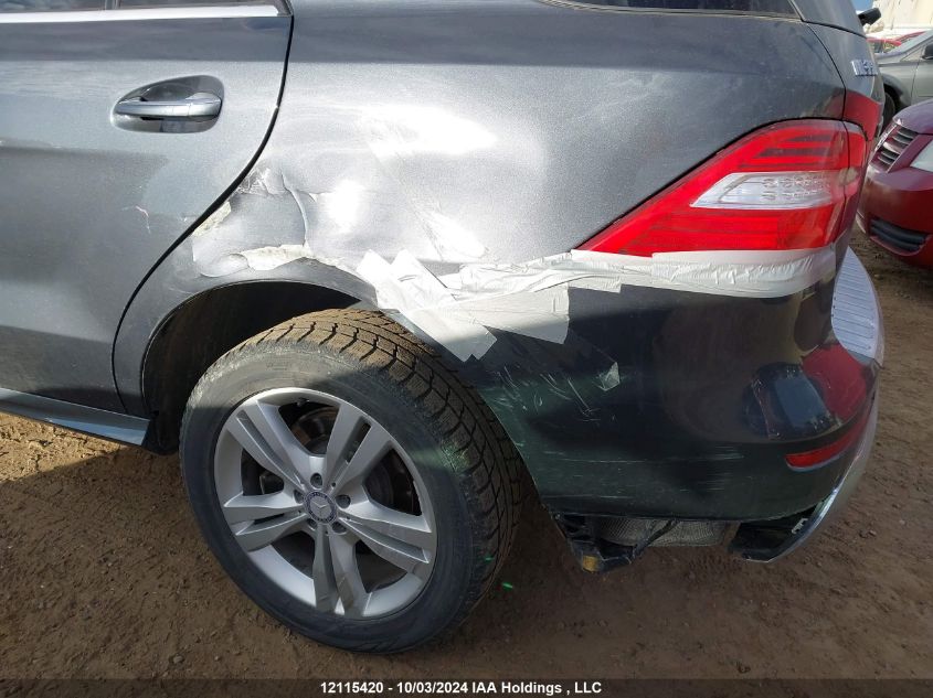 2015 Mercedes-Benz Ml-Class VIN: 4JGDA2EB6FA503857 Lot: 12115420