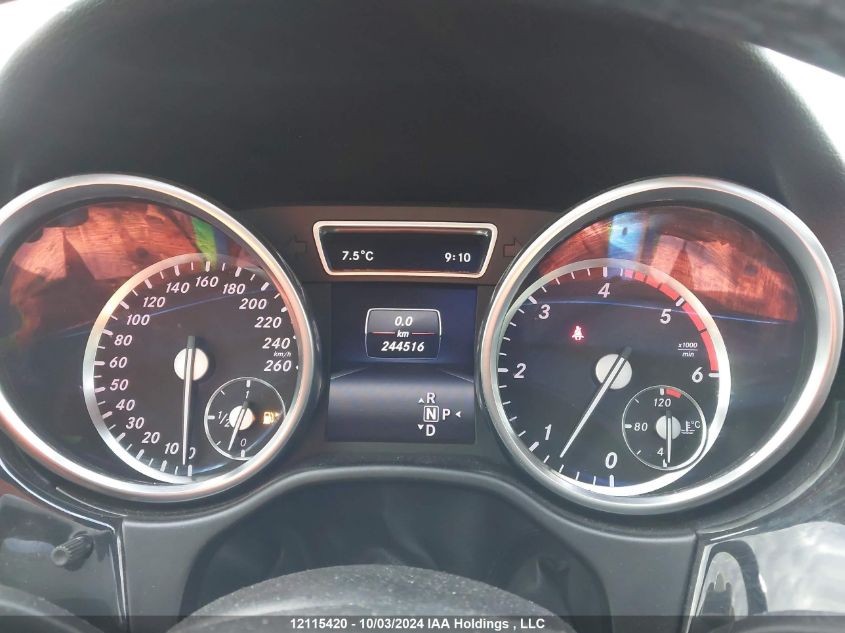 2015 Mercedes-Benz Ml-Class VIN: 4JGDA2EB6FA503857 Lot: 12115420