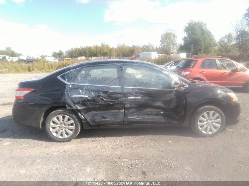 2014 Nissan Sentra S/Sv/Sr/Sl VIN: 3N1AB7AP9EL689181 Lot: 12115425