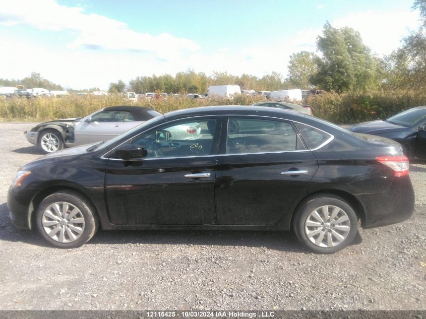 2014 Nissan Sentra S/Sv/Sr/Sl VIN: 3N1AB7AP9EL689181 Lot: 12115425