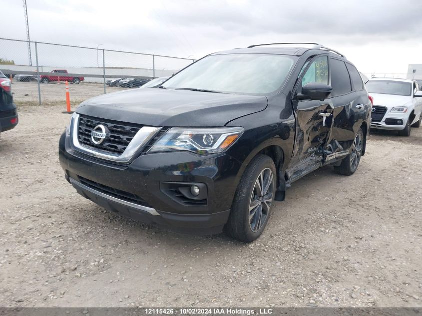 2019 Nissan Pathfinder VIN: 5N1DR2MM2KC594619 Lot: 12115426