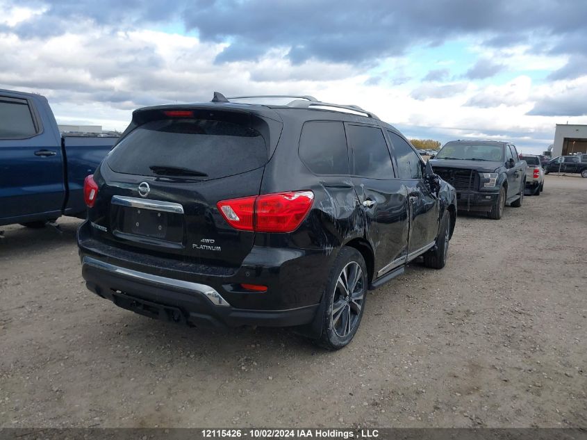 2019 Nissan Pathfinder VIN: 5N1DR2MM2KC594619 Lot: 12115426