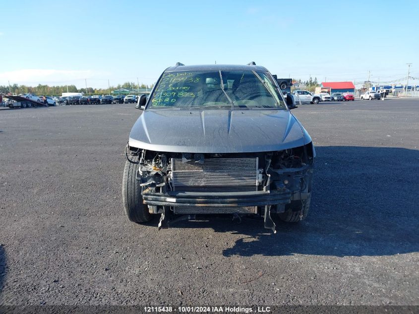 2012 Dodge Journey Sxt VIN: 3C4PDCCG3CT309823 Lot: 12115438