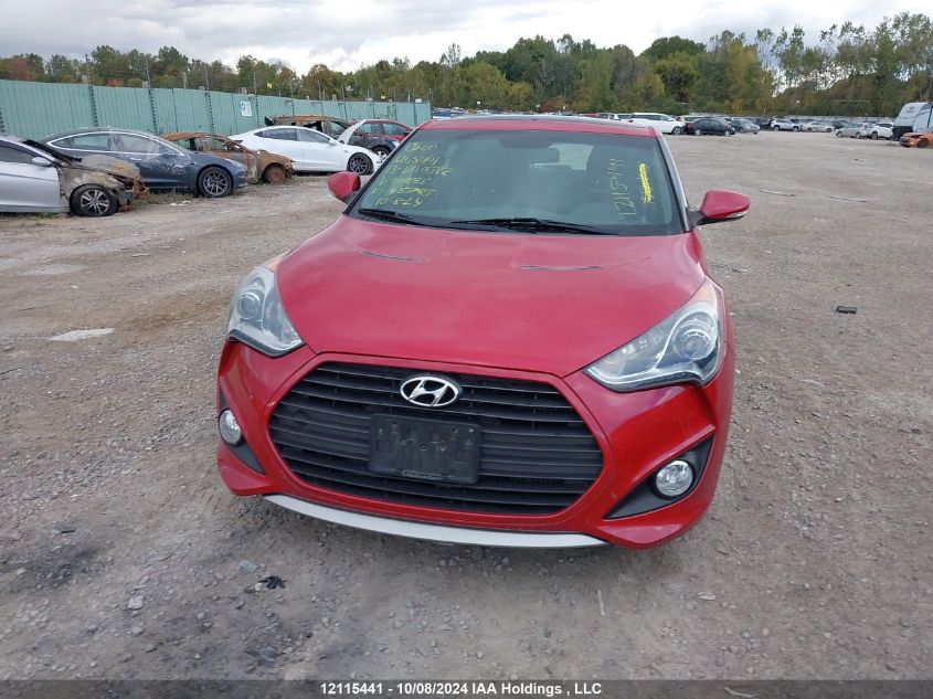 KMHTC6AE4DU146686 2013 Hyundai Veloster Turbo