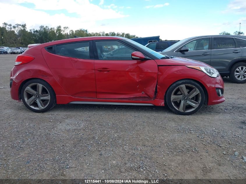 KMHTC6AE4DU146686 2013 Hyundai Veloster Turbo