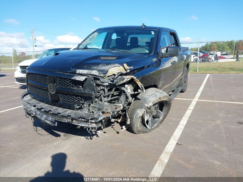 2019 Ram 1500 Classic Tradesman VIN: 3C6RR7KT8KG695668 Lot: 12115451