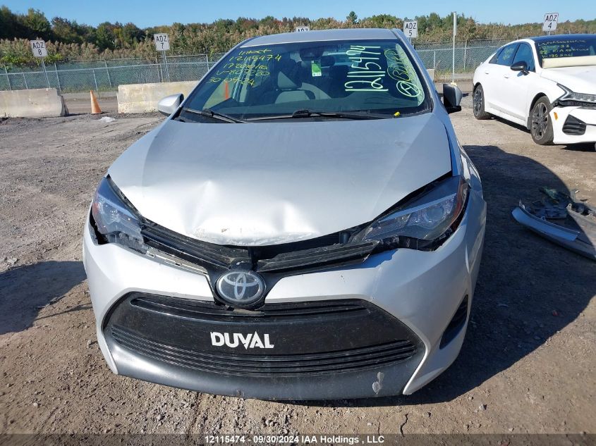 2017 Toyota Corolla VIN: 2T1BURHE0HC807220 Lot: 12115474