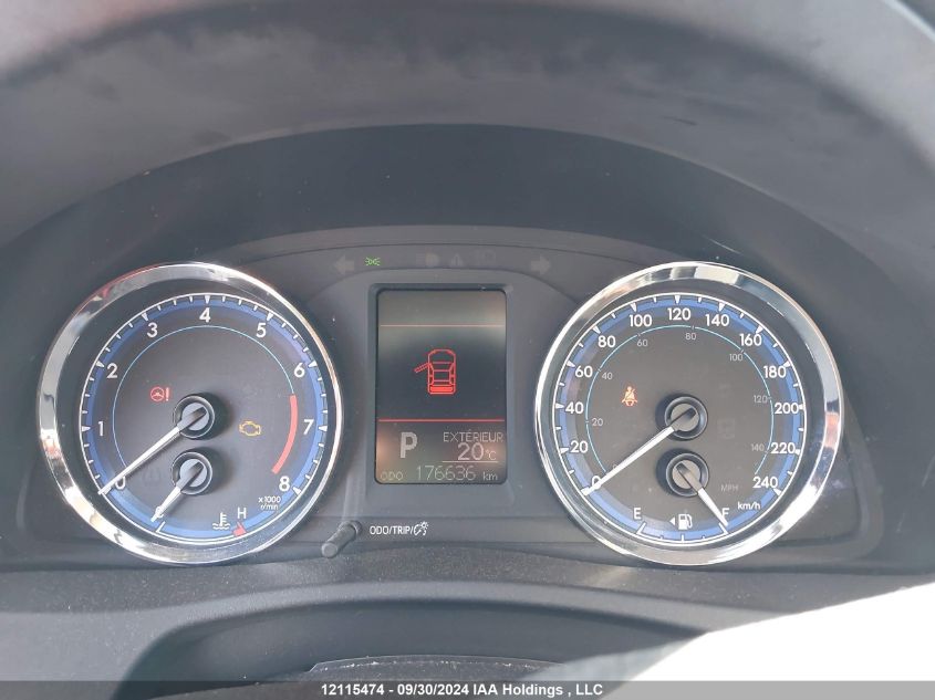 2017 Toyota Corolla VIN: 2T1BURHE0HC807220 Lot: 12115474