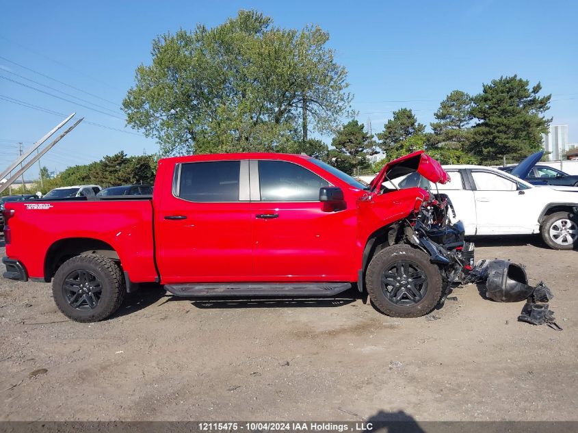 2022 Chevrolet Silverado Ltd K1500 Lt Trail Boss VIN: 1GCPYFED5NZ112785 Lot: 12115475