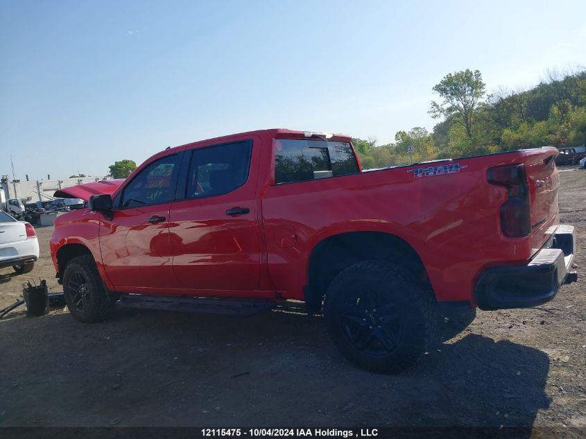 2022 Chevrolet Silverado Ltd K1500 Lt Trail Boss VIN: 1GCPYFED5NZ112785 Lot: 12115475