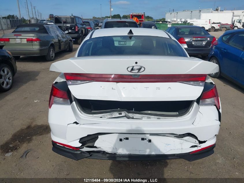 2023 Hyundai Elantra Sel VIN: KMHLM4AG9PU481997 Lot: 12115484