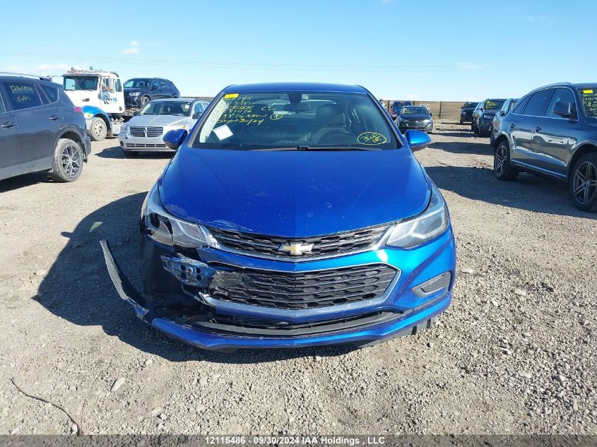 2018 Chevrolet Cruze Premier VIN: 1G1BF5SM6J7181076 Lot: 12115486