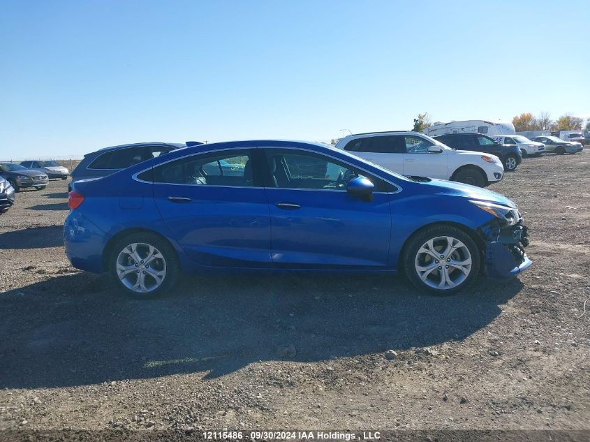 2018 Chevrolet Cruze Premier VIN: 1G1BF5SM6J7181076 Lot: 12115486