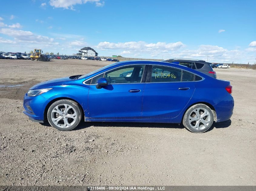 2018 Chevrolet Cruze Premier VIN: 1G1BF5SM6J7181076 Lot: 12115486
