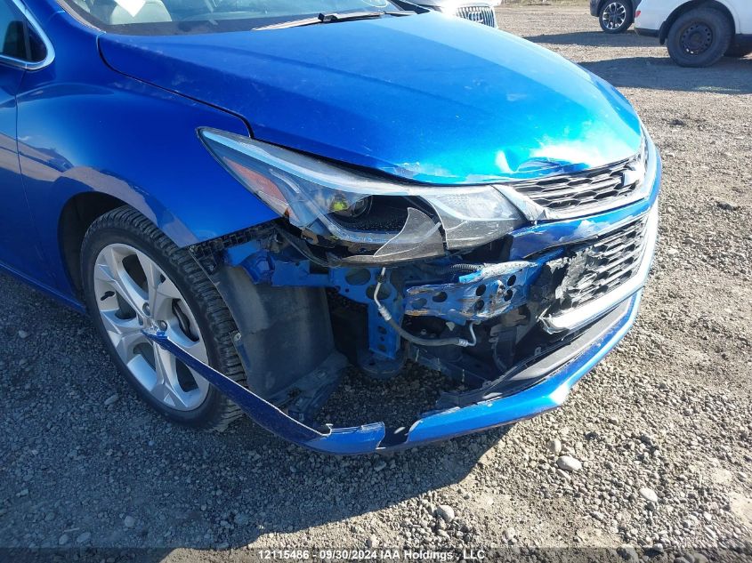 2018 Chevrolet Cruze Premier VIN: 1G1BF5SM6J7181076 Lot: 12115486