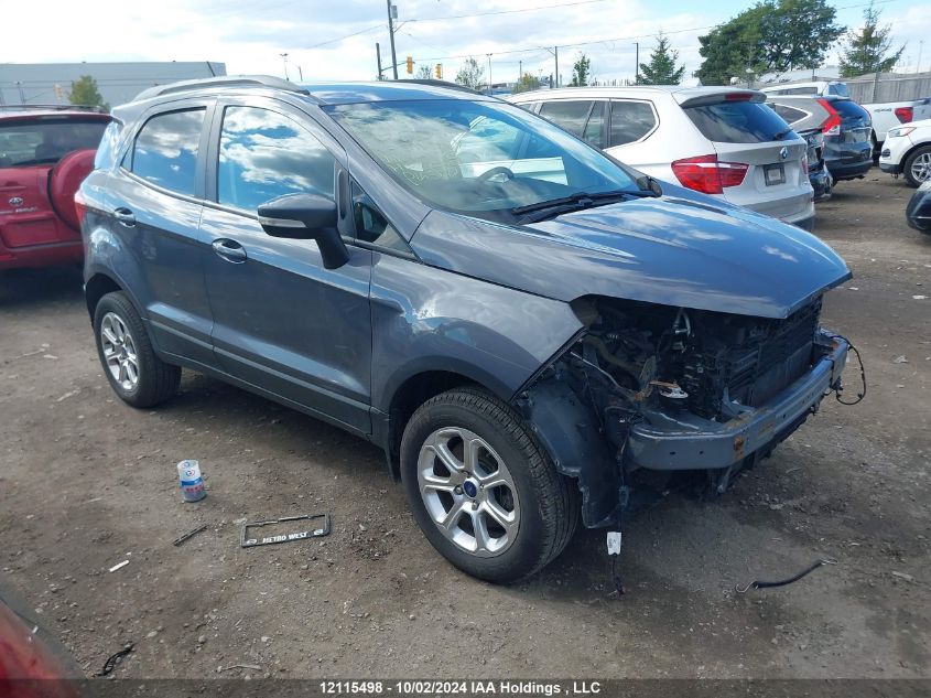 2020 Ford Ecosport Se VIN: MAJ6S3GL0LC311054 Lot: 12115498