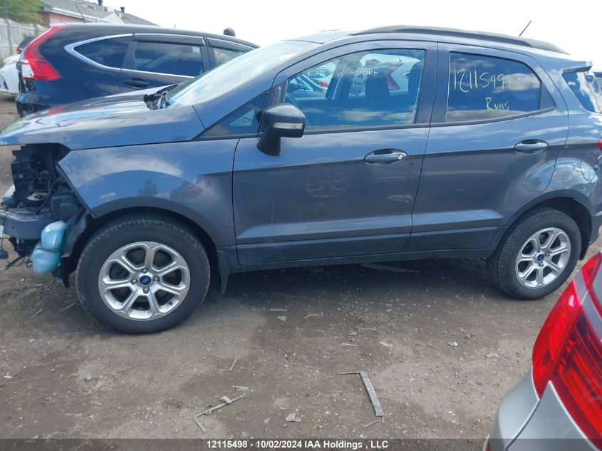 2020 Ford Ecosport Se VIN: MAJ6S3GL0LC311054 Lot: 12115498