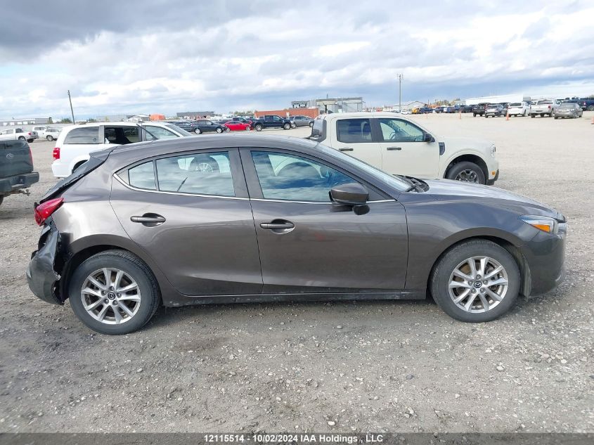 2017 Mazda Mazda3 VIN: 3MZBN1L72HM122941 Lot: 12115514